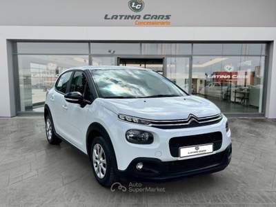 Citroen C3 1.5 bluehdi Feel s&s 100cv con CarPlay Bianco usata Latina