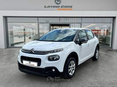 Citroen C3 1.5 bluehdi Feel s&s 100cv con CarPlay Bianco usata Latina