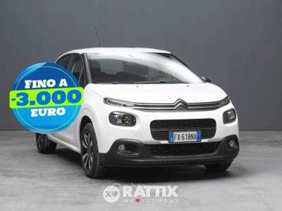Citroen C3 c3 1.6 bluehdi feel s&s 100cv Bianco usata Barzago