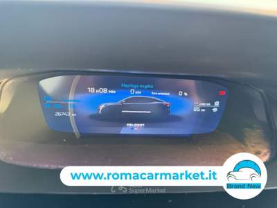 Peugeot 408 1.6 hybrid phev GT 225cv e-eat8 KM CERTIFICATI Grigio usata Roma
