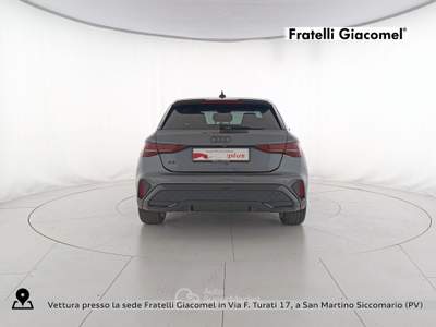 Audi A3 sportback 2.0 tdi s line edition 150cv s-tronic Grigio usata San Martino Siccomario