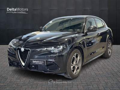 Alfa Romeo Stelvio  - stelvio 2.2 t ti rwd 160cv auto Nero usata Ancona