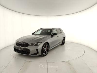 BMW Serie 3 340d M340d touring mhev 48v xdrive msport pro auto Grigio usata Cuneo