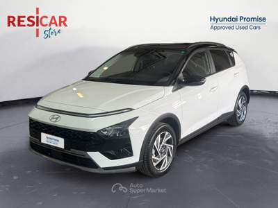 Hyundai Bayon Bayon 1.2 mpi xtech mt Bianco usata Alessandria