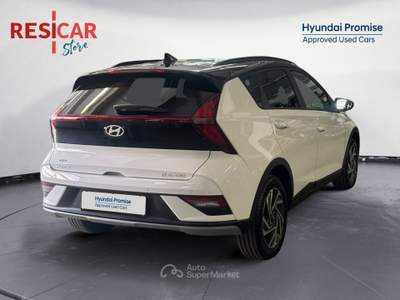 Hyundai Bayon Bayon 1.2 mpi xtech mt Bianco usata Alessandria