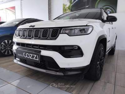 Jeep Compass  - compass 1.5 turbo t4 130 cv mhev 2wd s Bianco usata LEGNANO