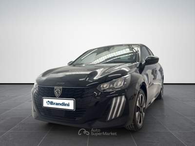 Peugeot 208  5p - edition turbo benzina 100cv Nero usata Firenze