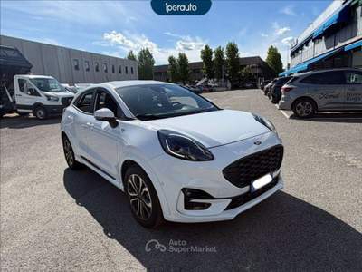 Ford Puma 1.0 ecoboost h st-line s&s 125cv PARKING PACK Bianco usata Bergamo