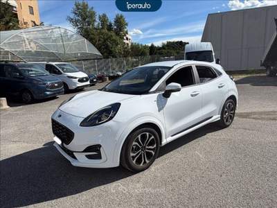 Ford Puma 1.0 ecoboost h st-line s&s 125cv PARKING PACK Bianco usata Bergamo
