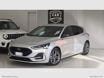 Ford Focus Focus 1.0 EcoB.Hybrid 155CV Pow.5p.STL. Argento usata San Giuliano Terme