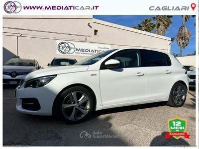 Peugeot 308 308 BlueHDi 130 S&S EAT8 Active Bianco usata Cagliari