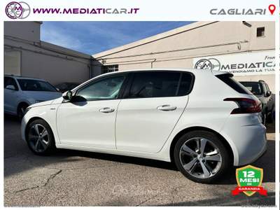 Peugeot 308 308 BlueHDi 130 S&S EAT8 Active Bianco usata Cagliari