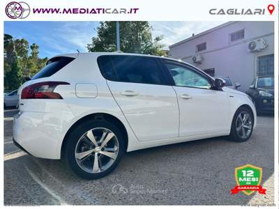 Peugeot 308 308 BlueHDi 130 S&S EAT8 Active Bianco usata Cagliari