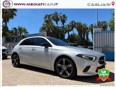 Mercedes-Benz Classe A A 200 d Automatic Sport NIGHT EDITION Argento usata Cagliari