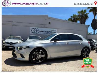Mercedes-Benz Classe A A 200 d Automatic Sport NIGHT EDITION Argento usata Cagliari