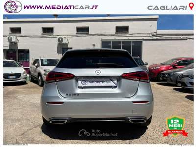 Mercedes-Benz Classe A A 200 d Automatic Sport NIGHT EDITION Argento usata Cagliari