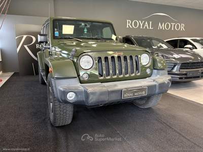 Jeep Wrangler Wrangler Unlimited 2.8 CRD 75th An. Auto Verde usata Villorba