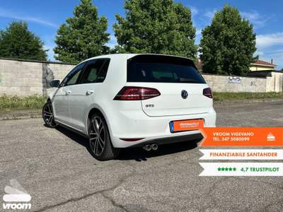 Volkswagen Golf Golf GTD 2.0 TDI DSG 5p. BlueMotion Technology Bianco usata Vigevano