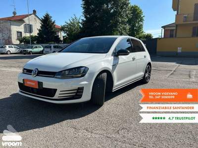 Volkswagen Golf Golf GTD 2.0 TDI DSG 5p. BlueMotion Technology Bianco usata Vigevano