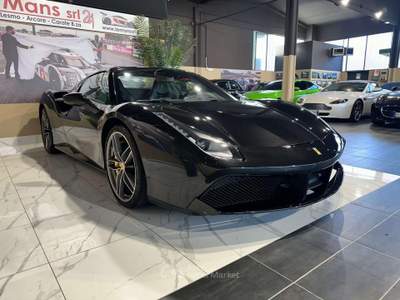 Ferrari 488 Spider 3.9 dct *Garanzia Power Ferrari* Nero usata Lesmo