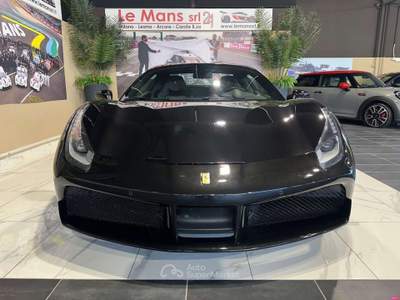Ferrari 488 Spider 3.9 dct *Garanzia Power Ferrari* Nero usata Lesmo