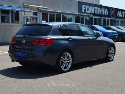 BMW Serie 1 118d Msport 5p auto Grigio usata Marcallo con Casone