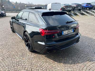 Audi RS 6 Avant 4.0 TFSI V8 quattro tiptronic Nero usata Garbagnate Monastero