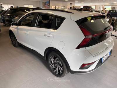 Hyundai Bayon 1.2 GPL MT XLine Bianco usata Montecrestese