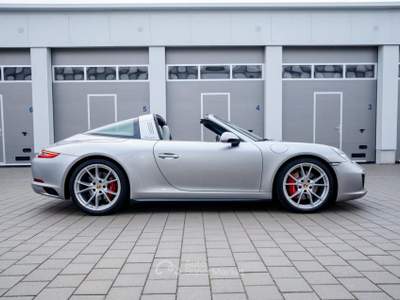 Porsche 911 991.2 4S Targa | Scarico Sound | Carbonio | LED Argento usata Roma