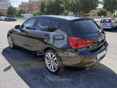 BMW Serie 1 118d BMW 118d 5p. Urban Nero usata Roma