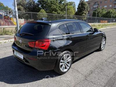 BMW Serie 1 118d BMW 118d 5p. Urban Nero usata Roma