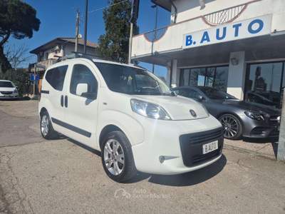 Fiat QUBO Qubo 2016 1.4 8v natural power Dynamic 70cv E6 Bianco usata Fosso ghiaia