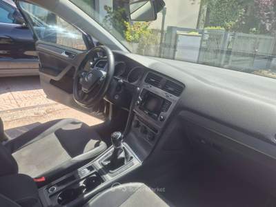 Volkswagen Golf Golf VII 2014 5p 1.6 tdi Comfortline Nero usata Fosso ghiaia