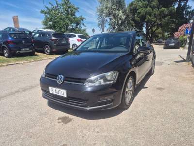 Volkswagen Golf Golf VII 2014 5p 1.6 tdi Comfortline Nero usata Fosso ghiaia
