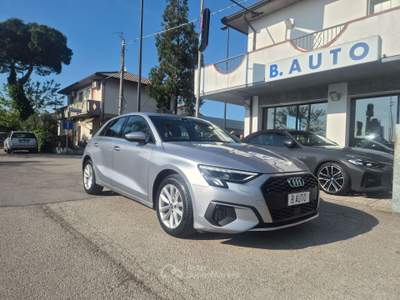 Audi A3 A3 IV 2020 Sportback Sportback 30 2.0 tdi Business Advanced Argento usata Fosso ghiaia
