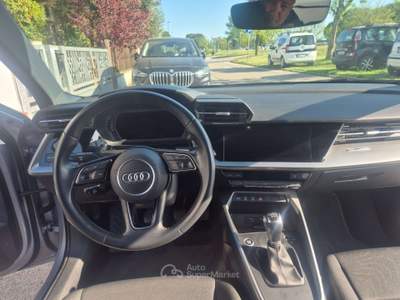 Audi A3 A3 IV 2020 Sportback Sportback 30 2.0 tdi Business Advanced Argento usata Fosso ghiaia