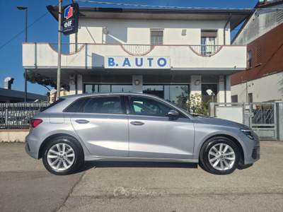 Audi A3 A3 IV 2020 Sportback Sportback 30 2.0 tdi Business Advanced Argento usata Fosso ghiaia