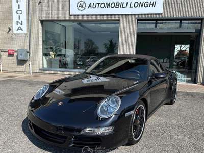Porsche 911 Carrera 4S Cabriolet "BOOK SERVICE PORSCHE" Nero usata Seriate