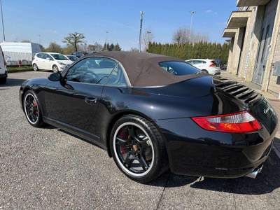Porsche 911 Carrera 4S Cabriolet "BOOK SERVICE PORSCHE" Nero usata Seriate