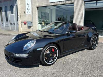 Porsche 911 Carrera 4S Cabriolet "BOOK SERVICE PORSCHE" Nero usata Seriate