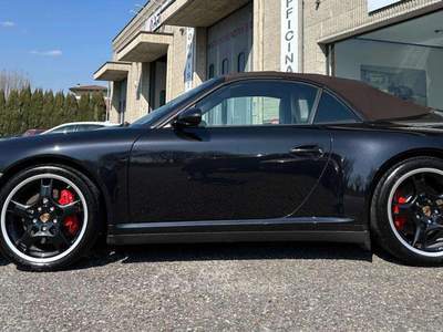 Porsche 911 Carrera 4S Cabriolet "BOOK SERVICE PORSCHE" Nero usata Seriate