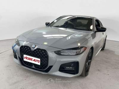 BMW Serie 4 430d 430 430d Coupe mhev 48V xdrive Msport auto Grigio usata Milano