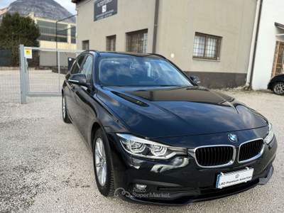 BMW Serie 3 318d 318 BMW 318d touring sport restyling navi+led euro6d Nero usata Rezzato