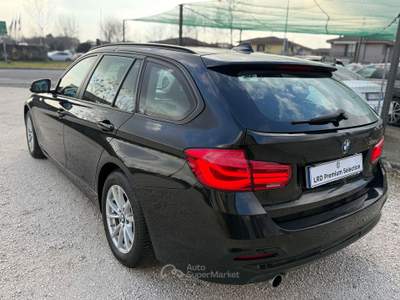 BMW Serie 3 318d 318 BMW 318d touring sport restyling navi+led euro6d Nero usata Rezzato