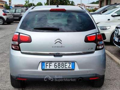 Citroen C3 1.6 HDI Exclusive EURO 6 - UNICO PROPRIETARIO Argento usata Rovato