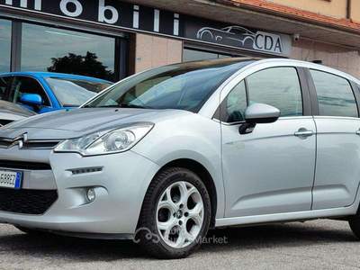 Citroen C3 1.6 HDI Exclusive EURO 6 - UNICO PROPRIETARIO Argento usata Rovato