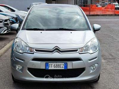 Citroen C3 1.6 HDI Exclusive EURO 6 - UNICO PROPRIETARIO Argento usata Rovato