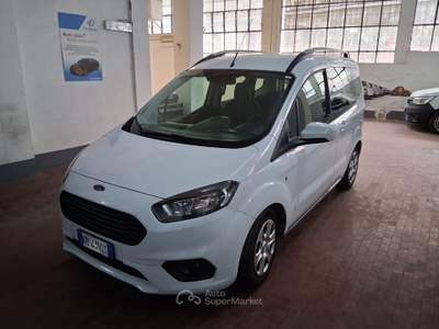 Ford Tourneo Courier 1.5 Tdci 75cv Plus Ok Neop. Bianco usata Roma