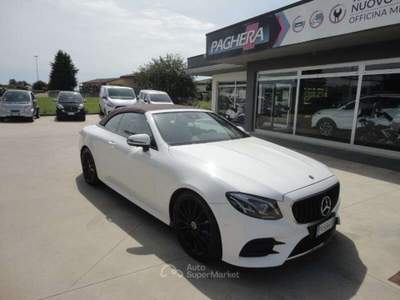 Mercedes-Benz Classe E E 300 d Auto Cabrio Premium Plus Bianco usata Castiglione delle Stiviere