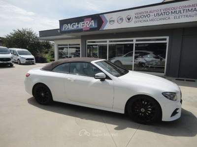 Mercedes-Benz Classe E E 300 d Auto Cabrio Premium Plus Bianco usata Castiglione delle Stiviere